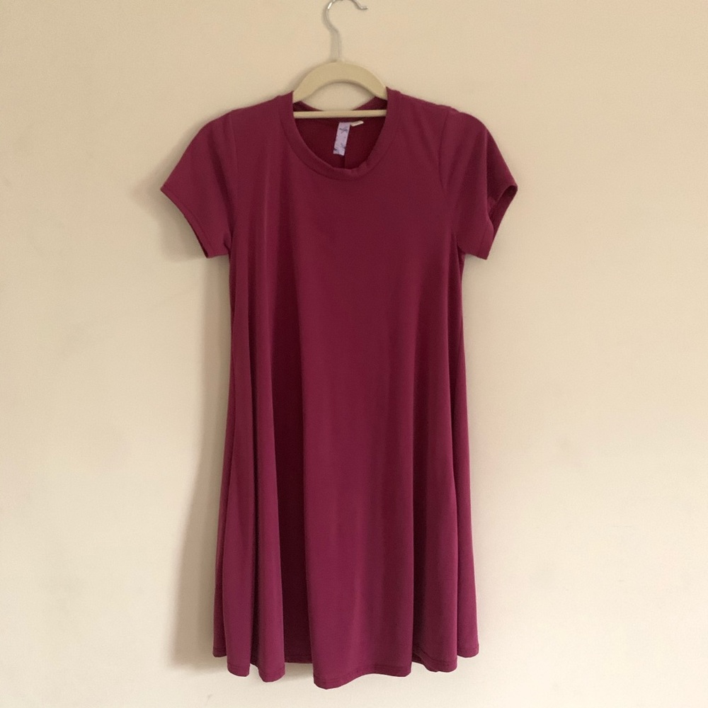 Cranberry T-shirt Dress